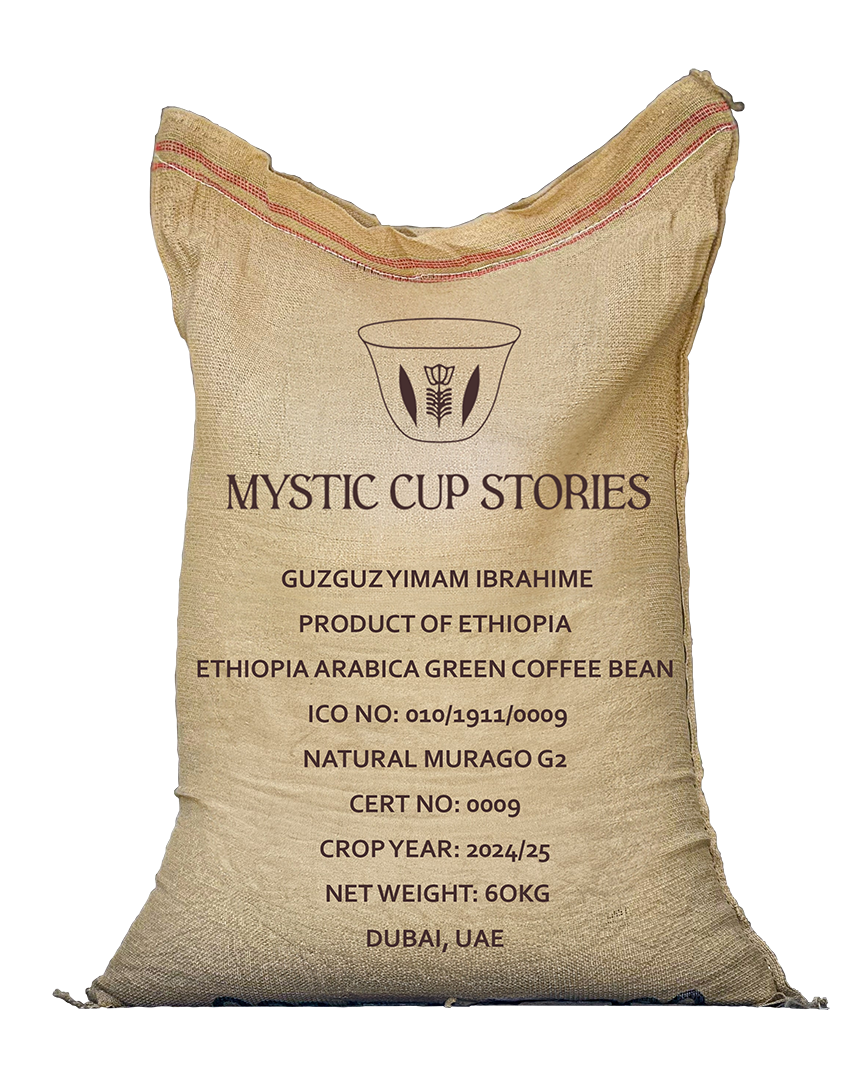 Ethiopia Arabica Green Coffee Bean Natural Sidamo Murago